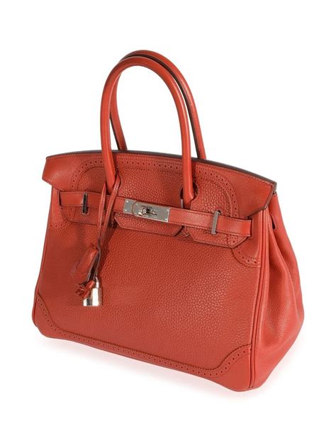 hermes birkin 30 gold clemence|Pre.